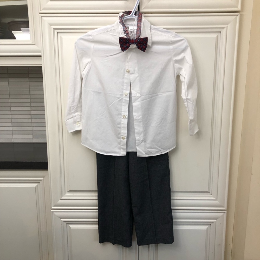 Nautica boys 2 piece formal wear with bow tie